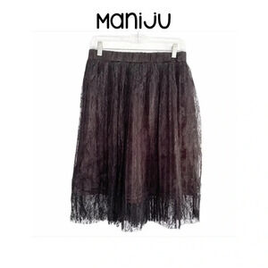 Maniju Lace/Mesh Tulle Skirt